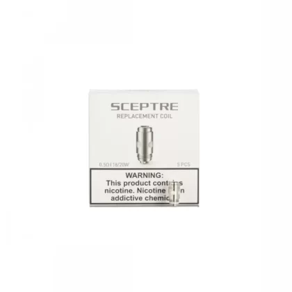 Innokin Sceptre Pod Replacement Coils – 0.5ohm RDL and 1.2ohm MTL - Single Coil, Pack of 5 x Coils