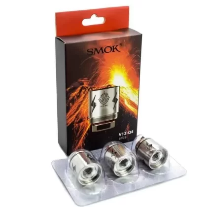 SMOK V12-Q4 Coils – 0.15Ω Quadruple Coil (Pack of 3) - Ejuicewarehouse