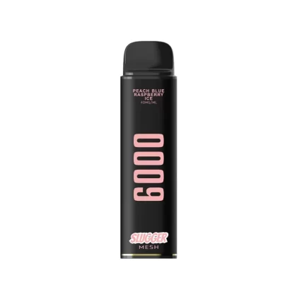 SLUGGER DISPOSABLE PEACH BLUE RASPBERRY ICE 40MG (6000PUFF)