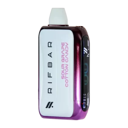 Sour Grape Cotton Candy Rifbar Turbo-X 25k