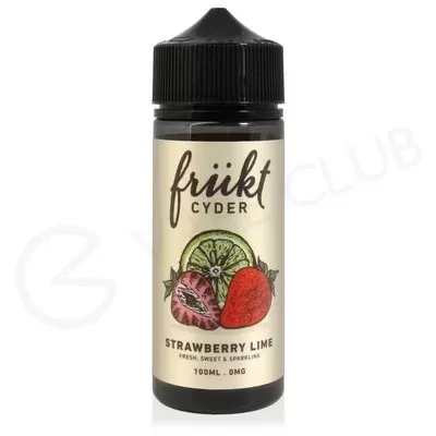 Strawberry Lime Shortfill E-Liquid by Frukt Cyder 100ml