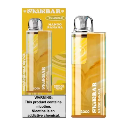 Mango Banana Disposable Vape (8000 Puffs) by Sugar Bar SB8000
