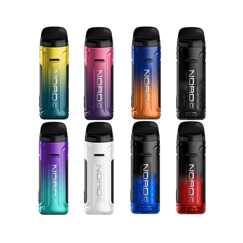 SMOK Nord C 50W Pod System Kit - Cyan Purple, Green Yellow