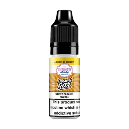 Salted Caramel Waffle Nic Salt by Dinner Lady Dessert Bar Range - 20mg - Vape Product