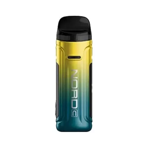 SMOK Nord C 50W Pod System Kit - Cyan Purple, Green Yellow - Image 3