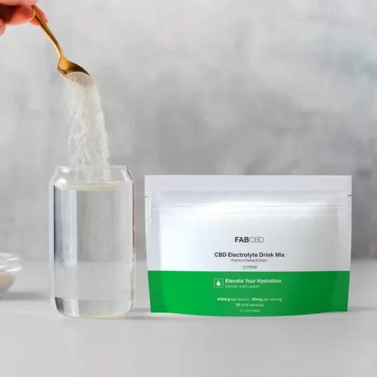 FAB CBD Recovery Bundle: CBD Drink Mix, CBD Salve