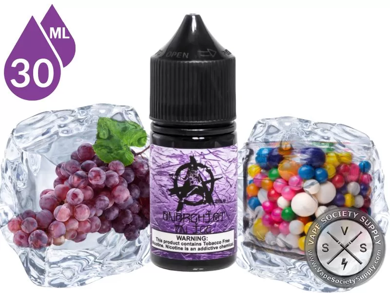 Purple On Ice by Anarchist Salt 30ml - Vape Product, Vape Product
