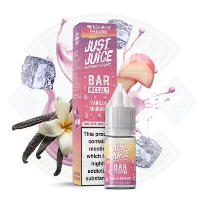 Just Juice Bar Nic Salt – Vanilla Rhubarb 10ml