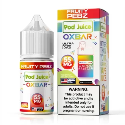 Pod Juice SALT Synthetic Nicotina sin Tabaco 30ml - Fumotvapemexico