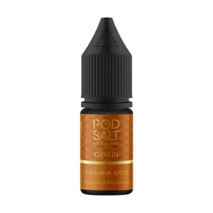 Pod Salt Virginia Gold Origin E Liquid 10ml - Nicotine Strength#20mg>11mg