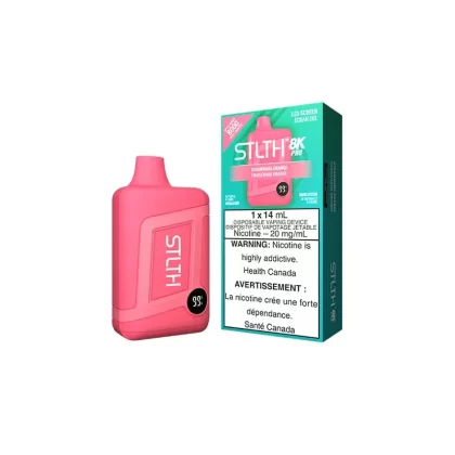 STLTH BOX 8K PRO DISPOSABLE – STRAWNANA ORANGE - Eliquidsupply