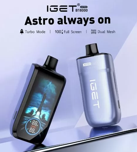 Iget Astro B18000 Disposable Vape (18,000 Puffs) - Cherry Pomegranate / 50 mg