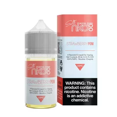 Strawberry Pom Menthol by NKD 100 Salt (Formerly Brain Freeze) E-Liquid