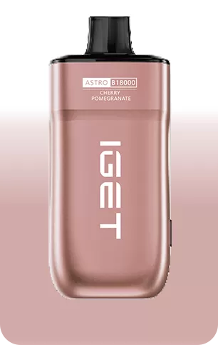 Iget Astro B18000 Disposable Vape (18,000 Puffs) - Cherry Pomegranate / 50 mg - Image 3