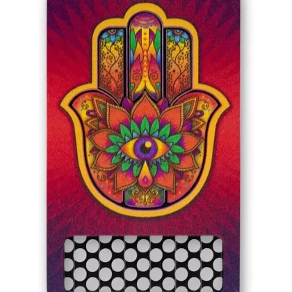 V Syndicate “Hamsa Red” Nonstick Grinder Card