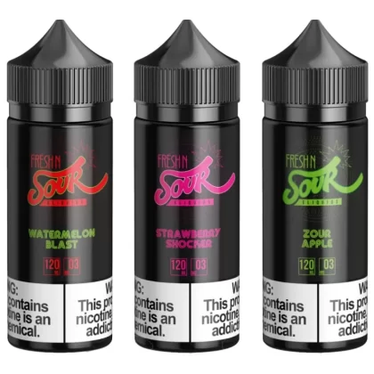 Fresh N Sour 3 Bottle Bundle - Vape Product, Vape Product