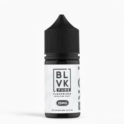 BLVK Pure Salt – Flavorless 30mL – Clean Nicotine Salt