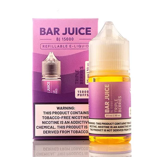 Triple Berries Salt – Bar Juice E-Liquid