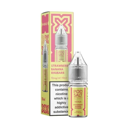 Pod Salt Nexus Strawberry Banana Rhubarb Nic Salt - 20mg