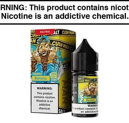 CUSHMAN BANANA BY NASTY JUICE SALT 30ML