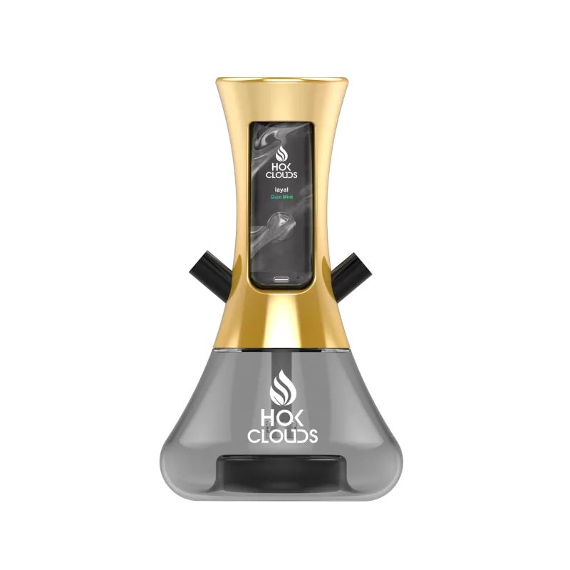 XTRA - HOK CLOUDS PORTABLE HOOKAH KIT - Gunmetal - Image 3
