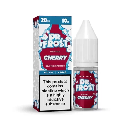 Dr Frost Cherry Ice Nic Salt E-Liquid - 10 Pack - 20mg