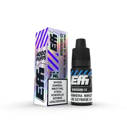 Liquid Effi Salts 18mg 7ml Winogrono Ice