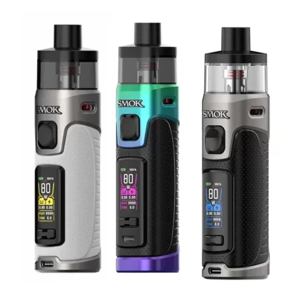 Smok RPM 5 Pod Kit - Colour#Black>Black Leather>Brown Leather>Beige White Leather>Grey Leather>Matte Gunmetal>Prism Rainbow>White