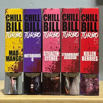 Chillbill Turbo Pod Formula 3% 30ml 50/50 - Stealth Lychee