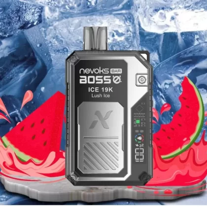 Nevoks Bar Boss Disposable – Watermelon Ice 35mg (19000Puffs)