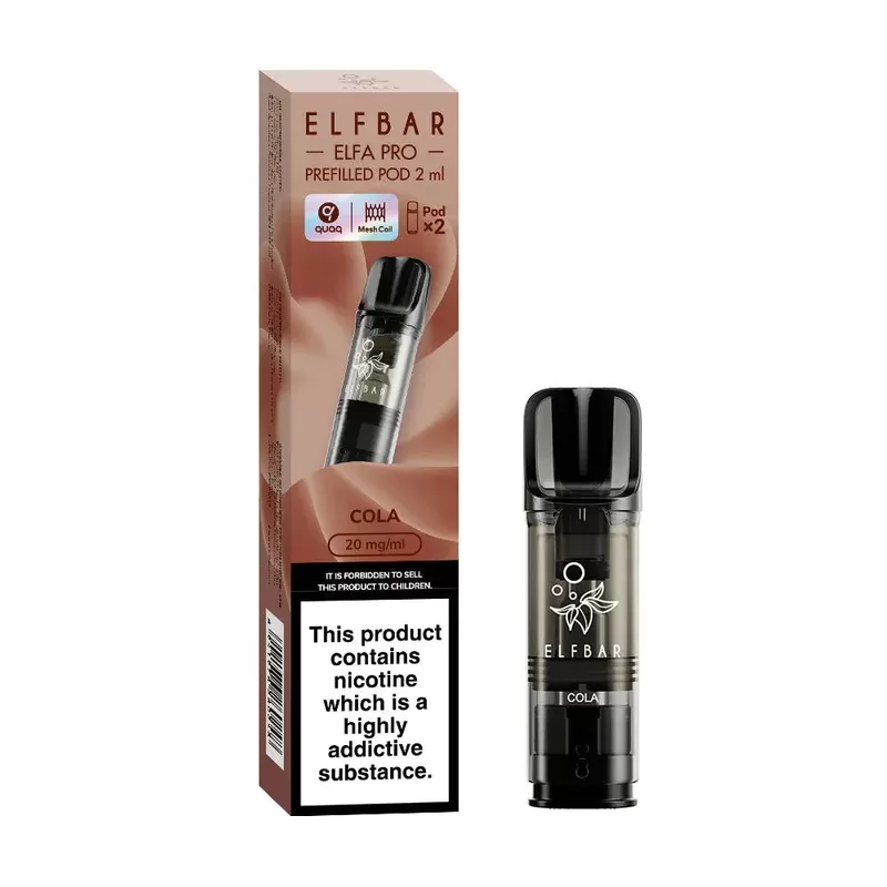 Elf Bar ELFA Pro Cola Pods (2 Pack) - Strength#20mg
