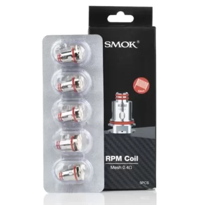 SMOK RPM REPLACEMENT COILS - 0.4 ohm Mesh, 0.6 ohm triple coil