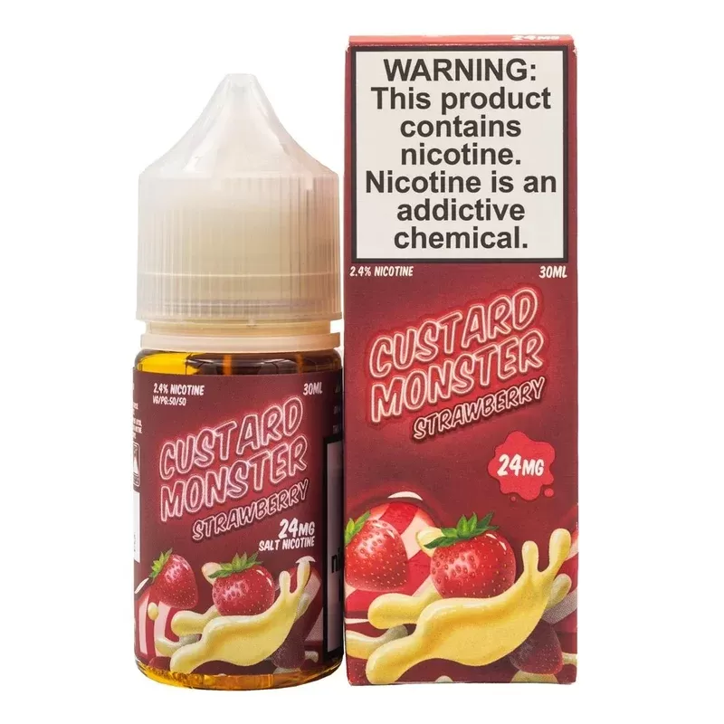 CUSTARD MONSTER – STRAWBERRY – 30ML