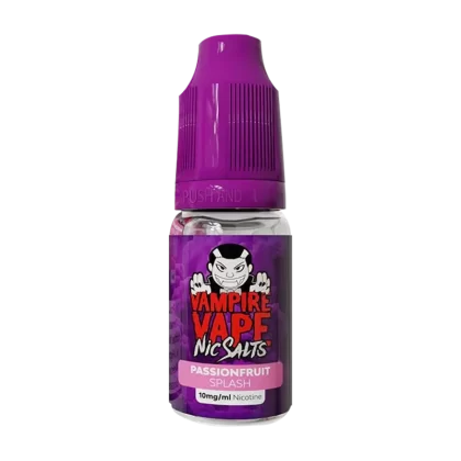 Passionfruit Splash Nic Salt by Vampire Vape - 10mg - Vape Product