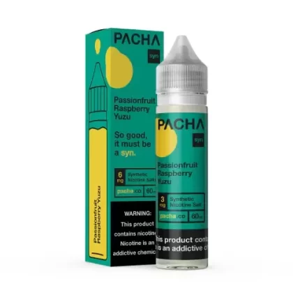 Pachamama Passionfruit Raspberry Yuzu Vape e-Liquid 60mL - Vape Product, Vape Product (90899F)