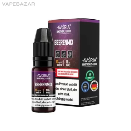 Avoria Nikotinsalz Liquid – Beerenmix - Vapebazar