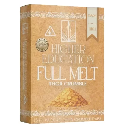 Higher Education Full Melt THC-A Crumble – 2g