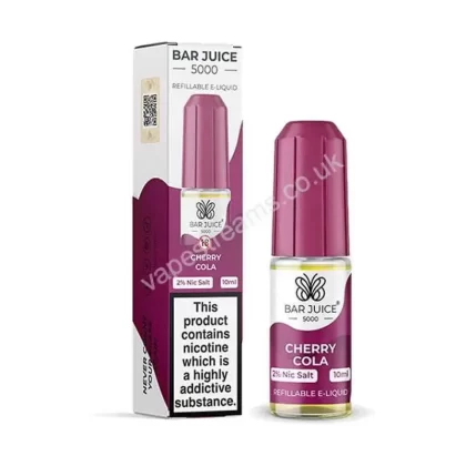 Bar Juice 5000 Cherry Cola Nic Salt E-Liquid - Vapestreams Co