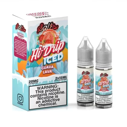 Hi-Drip Iced Guava Lava - Nicotine Level#20mg>50mg