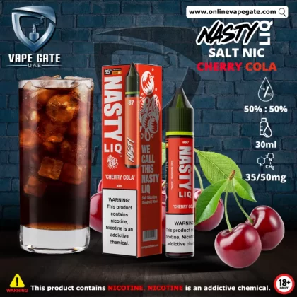 Cherry Cola - Nasty Liq 30ml - 50 mg / 30 ml