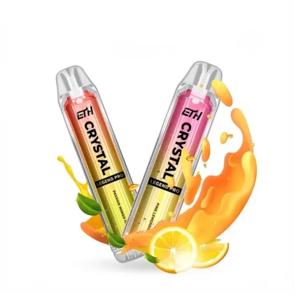 ETH Crystal Legend Pro 4000 Puffs Mesh Coil Disposable Vape - Random Flavors(fast Delivery); 2-nicotine (86C306)