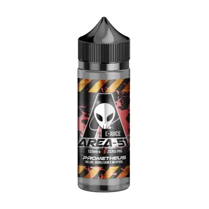 Area 51 Prometheus 100ml Shortfill E-Liquid - 1 x 18mg koolada shot