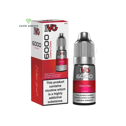 Cherry Chew Nic Salt E-Liquid by IVG 6000