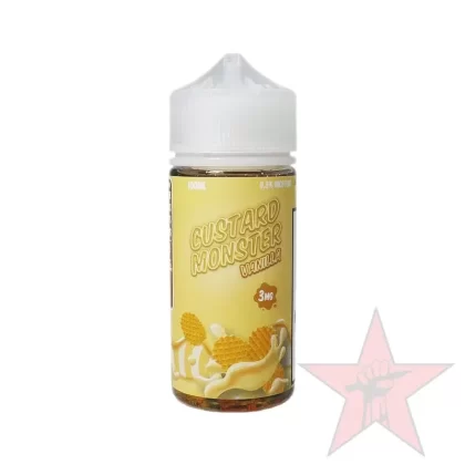 Custard Monster – Vanilla -100mL - Nicotine (mg)#3>6