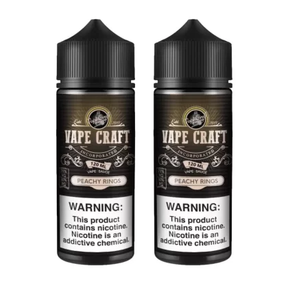 Vape Craft Peachy Rings 2 Bottle Bundle - Vape Product, Vape Product (BE7226)
