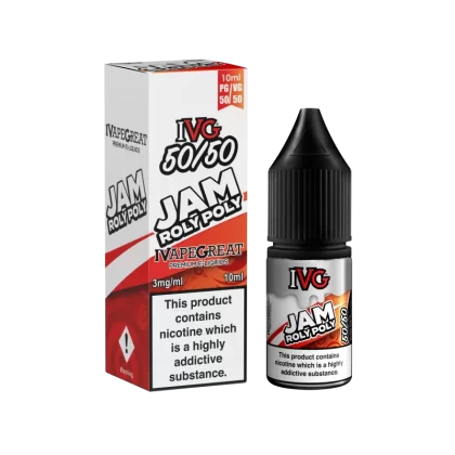 Jam Roly Poly IVG 50/50 e Liquid 10ml – TPD - Vapestorm Co