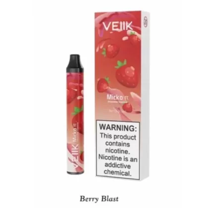 VEIIK MICKO TT DISPOSABLE 600 PUFFS BERRY BLAST