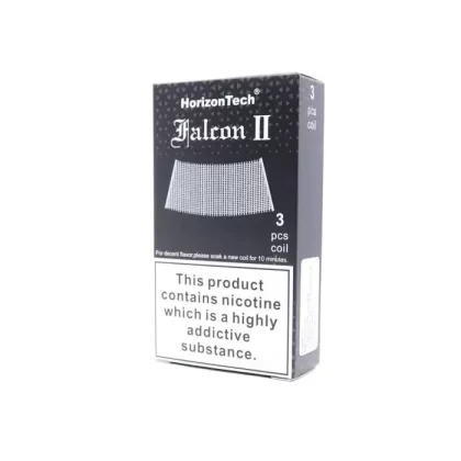 Horizontech Falcon II Replacement Coils 3pk - Resistance#0.14ohm (E21885)