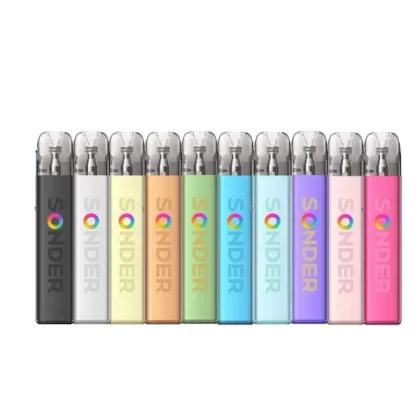 Geekvape Sonder Q2 30W Pod System Kit - Apricot Yellow, Burgundy Red
