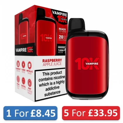 Vampire 10K Prefilled Pod Kit 20mg – 10K Puffs - Vapestorm Co